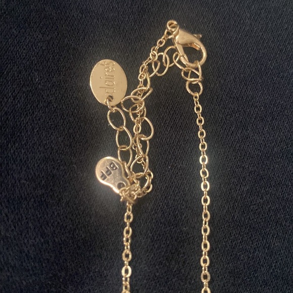 Girl’s Claire’s Gold Icecream Necklace - Picture 2 of 3